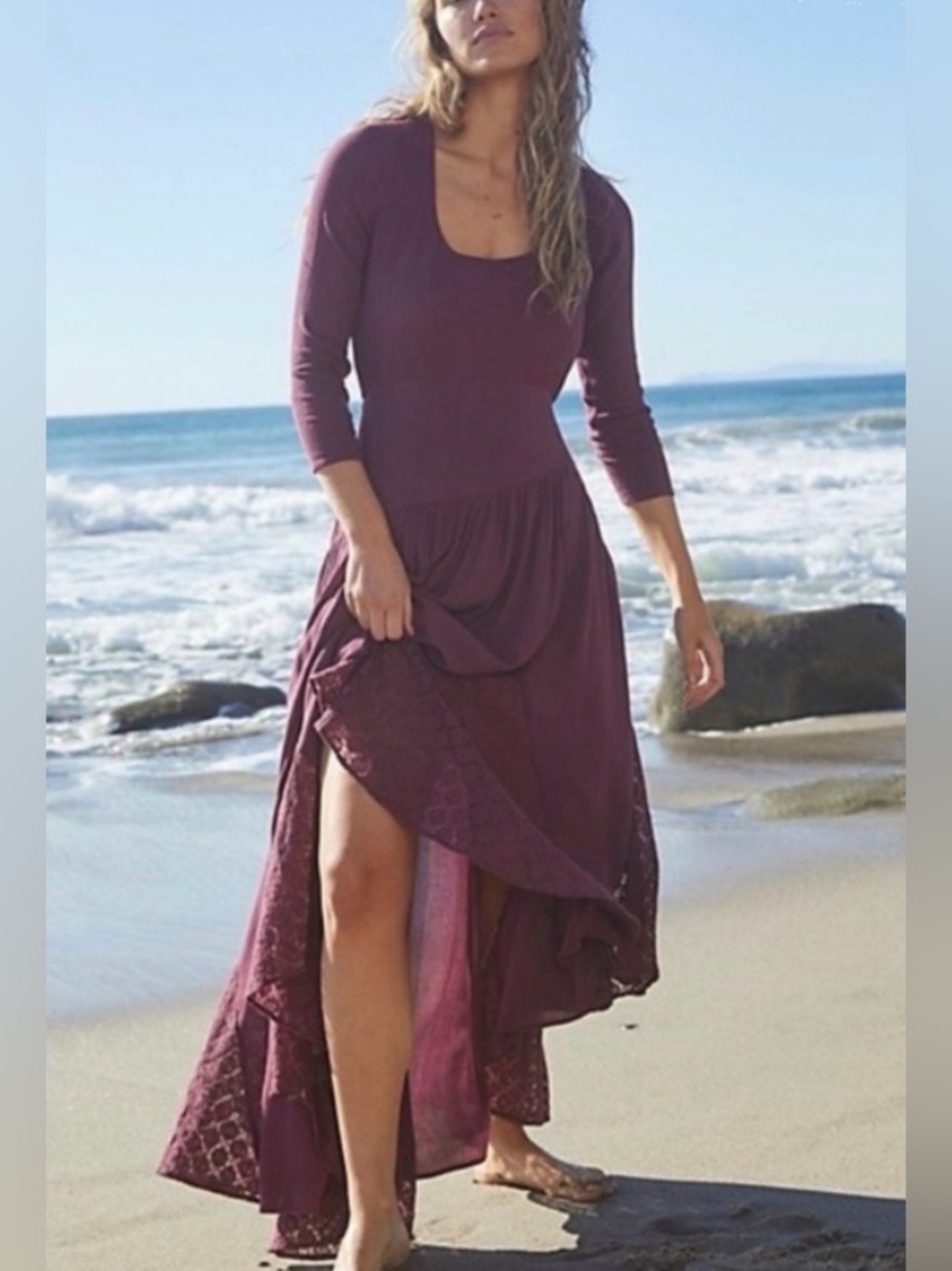 Nwot Free People Sea Me Maxi Small $108
